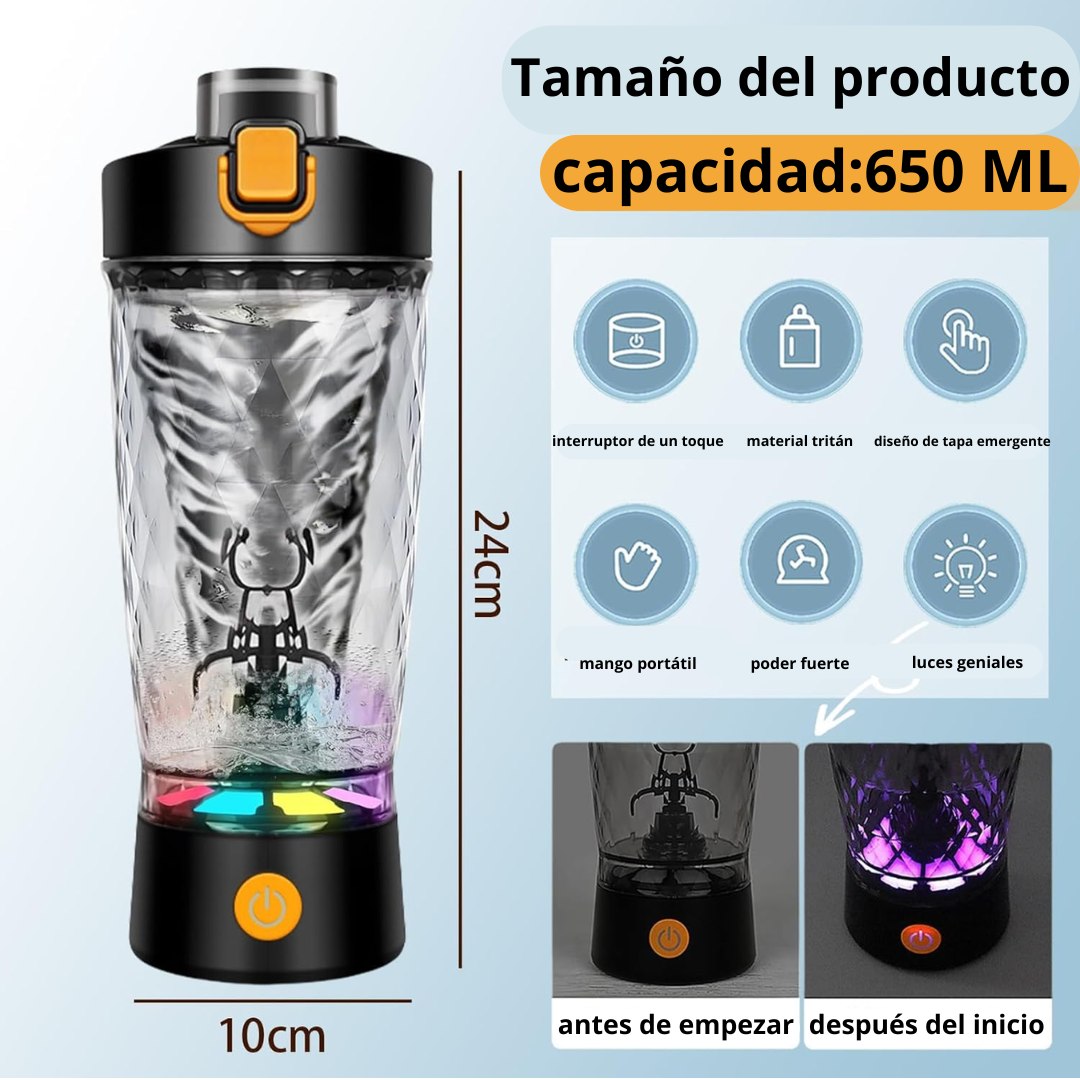 Shaker Eléctrico Portátil para Gym